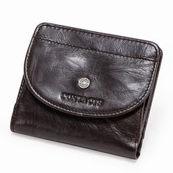 Handmade Fashion cowhide Cards Holder Coin Wallet