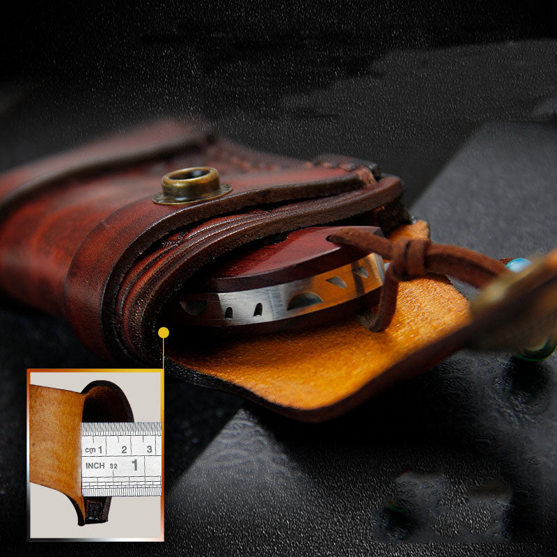 Handmade Retro Leather Sheath Tools Case