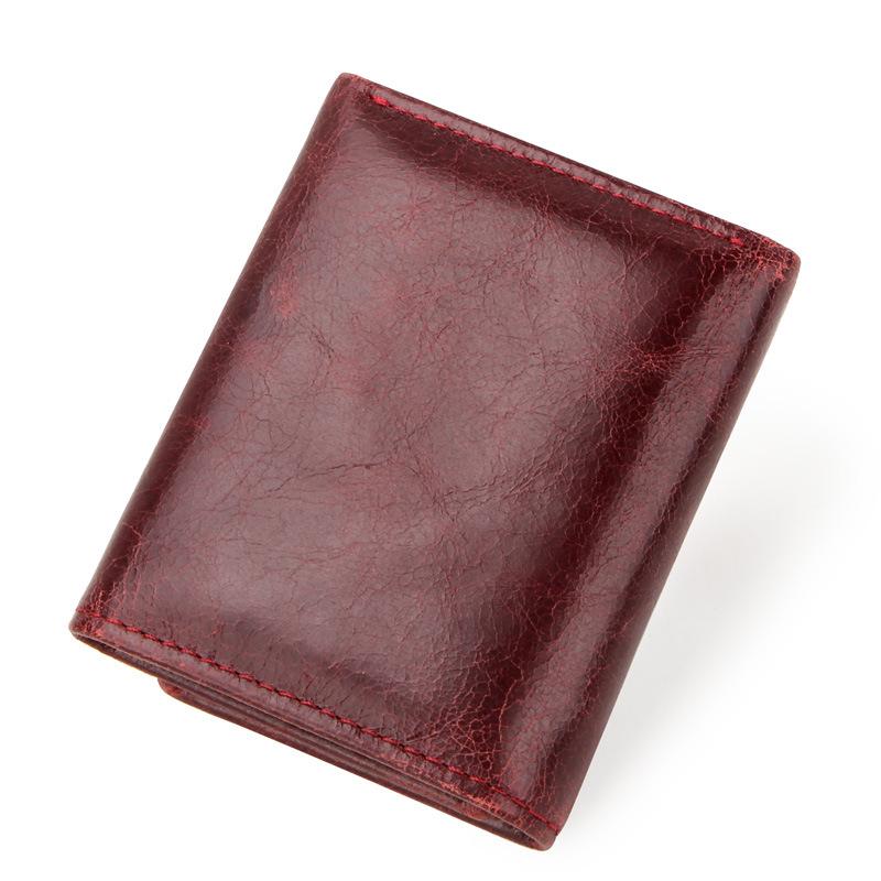 RFID Anti-theft Leather Multi-function Coin Purse