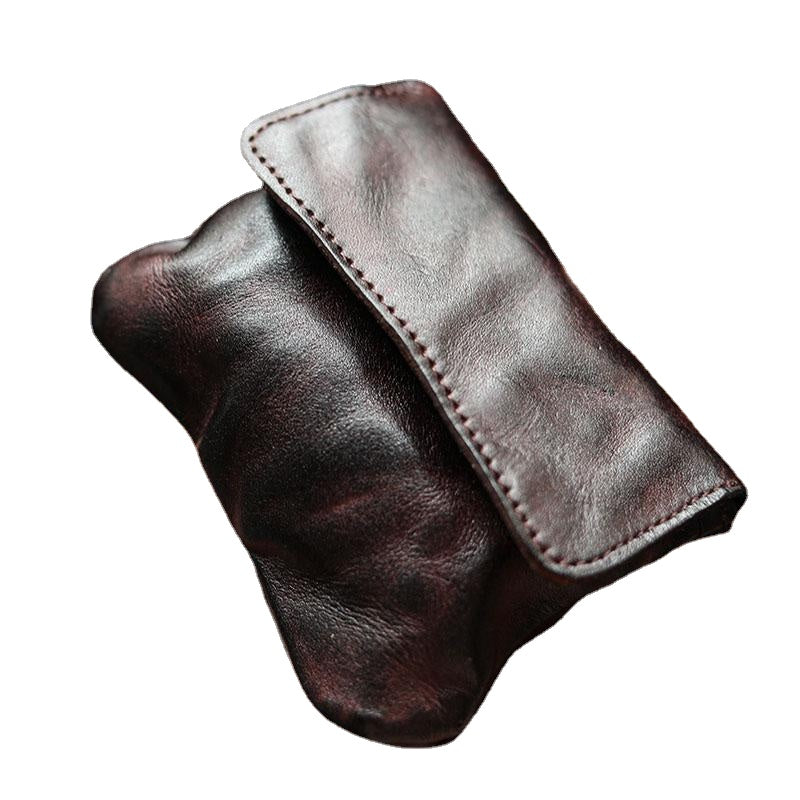 Handmade Leather Vintage Card Holder Wallet