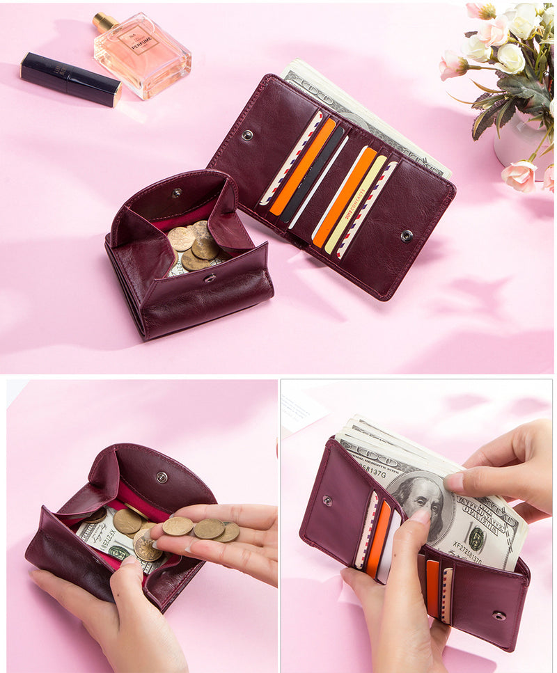 Handmade Cards Holder Coin Wallet