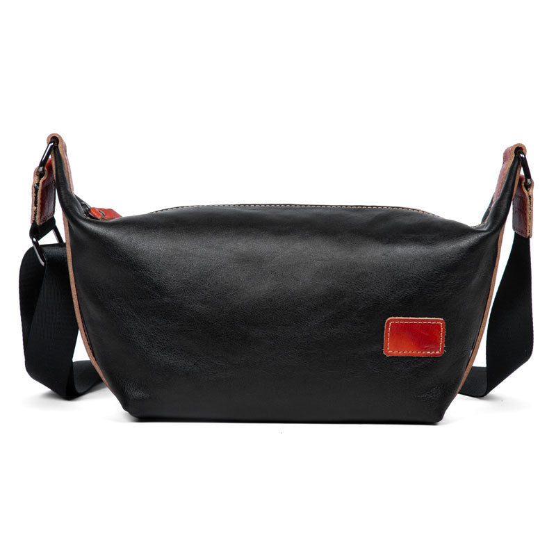 Retro Handmade Leather Crossbody Bag